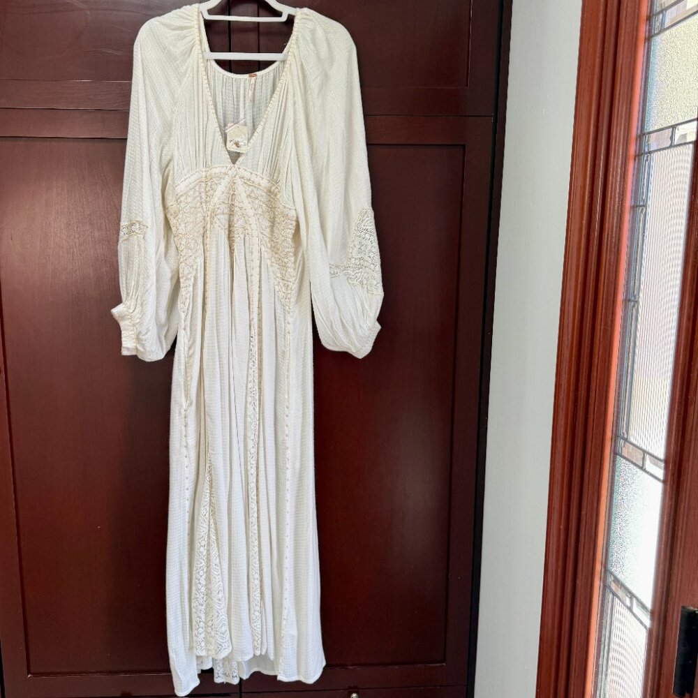 Free People Southwest Lace Maxi Dress Size L